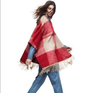 Adam Lippes For Target Short Sleeve Blanket Poncho